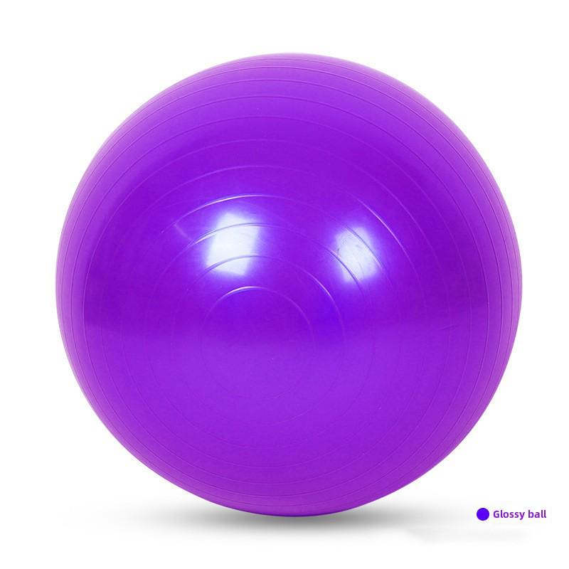 Minge de yoga antiexplozie din PVC lucios - 45/55/65/75 cm Minge de fitness pentru Pilates și masaj