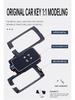 Renault Key Cover for Koleos, Captur, Fluence, Scenic, Latitude, and Megane - Remote Control Card Shell.