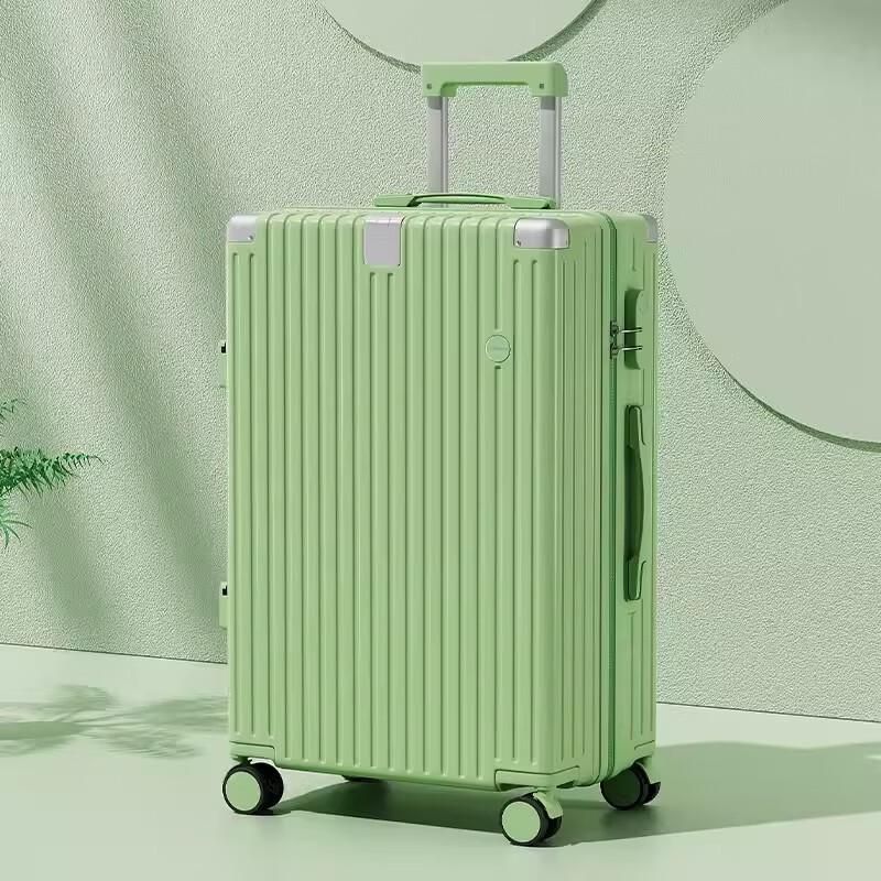 Smart Travel Suitcase with USB Charging & Cup Holder