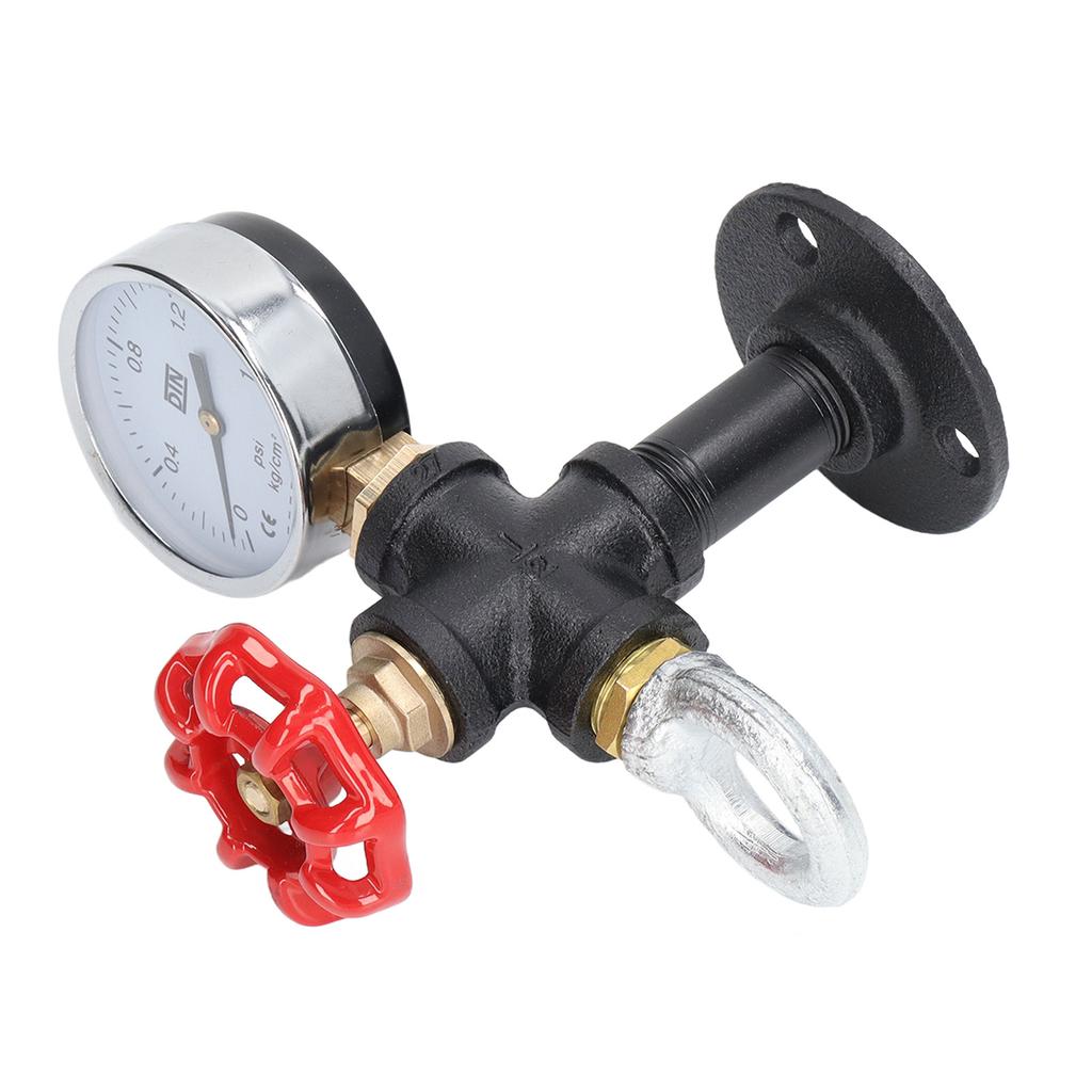 Industrial Pipe Coat Hook Rack Heavy Duty Rustic Hat Robe Towel Wall Mounted Holder Hanger