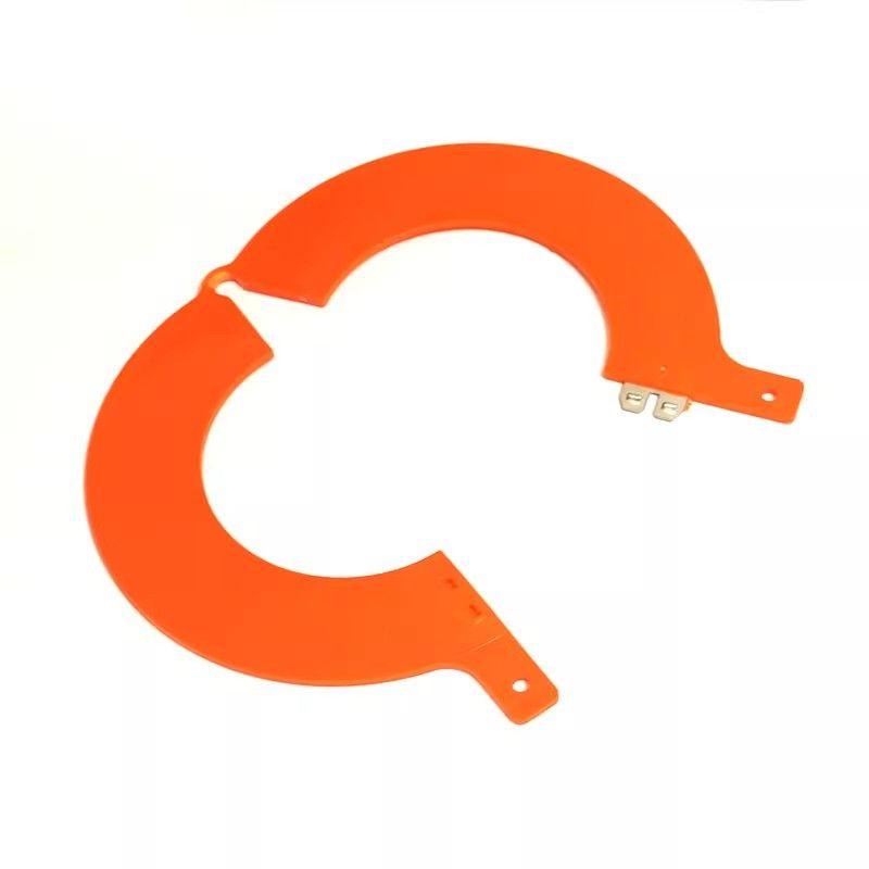 Self-Locking Wear-Resistant Excavator Bucket Pin Shim with Round Opening