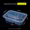 PFC Thickened Rectangular Disposable Food Containers
