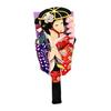 Miniature Hagoita Fujimusume Kabuki (battledore) No. 6, (Wisteria Girl),