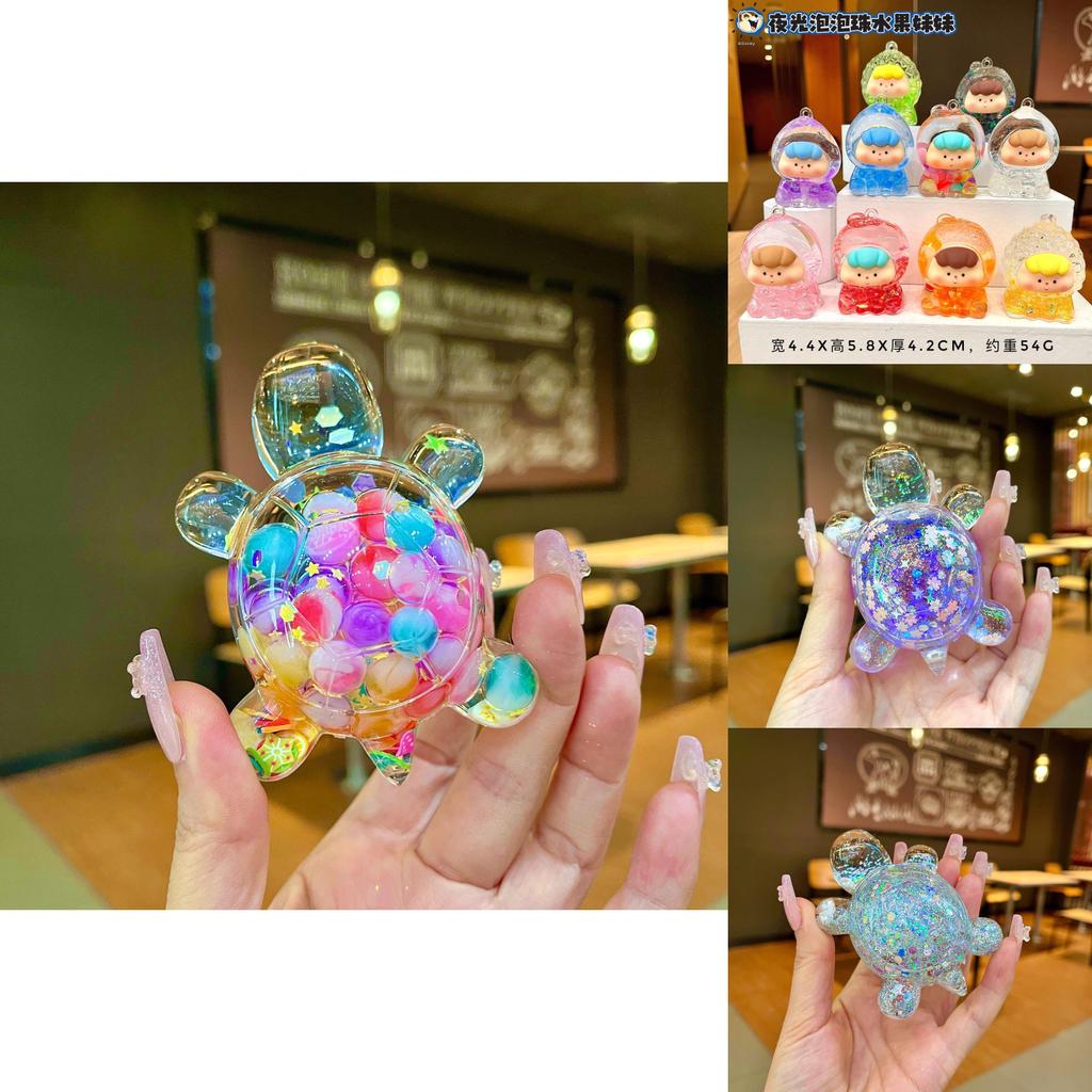 Large Glow In The Dark Sparkling Turtle Acrylic Decor For Creative Gift Ideas And Home Display