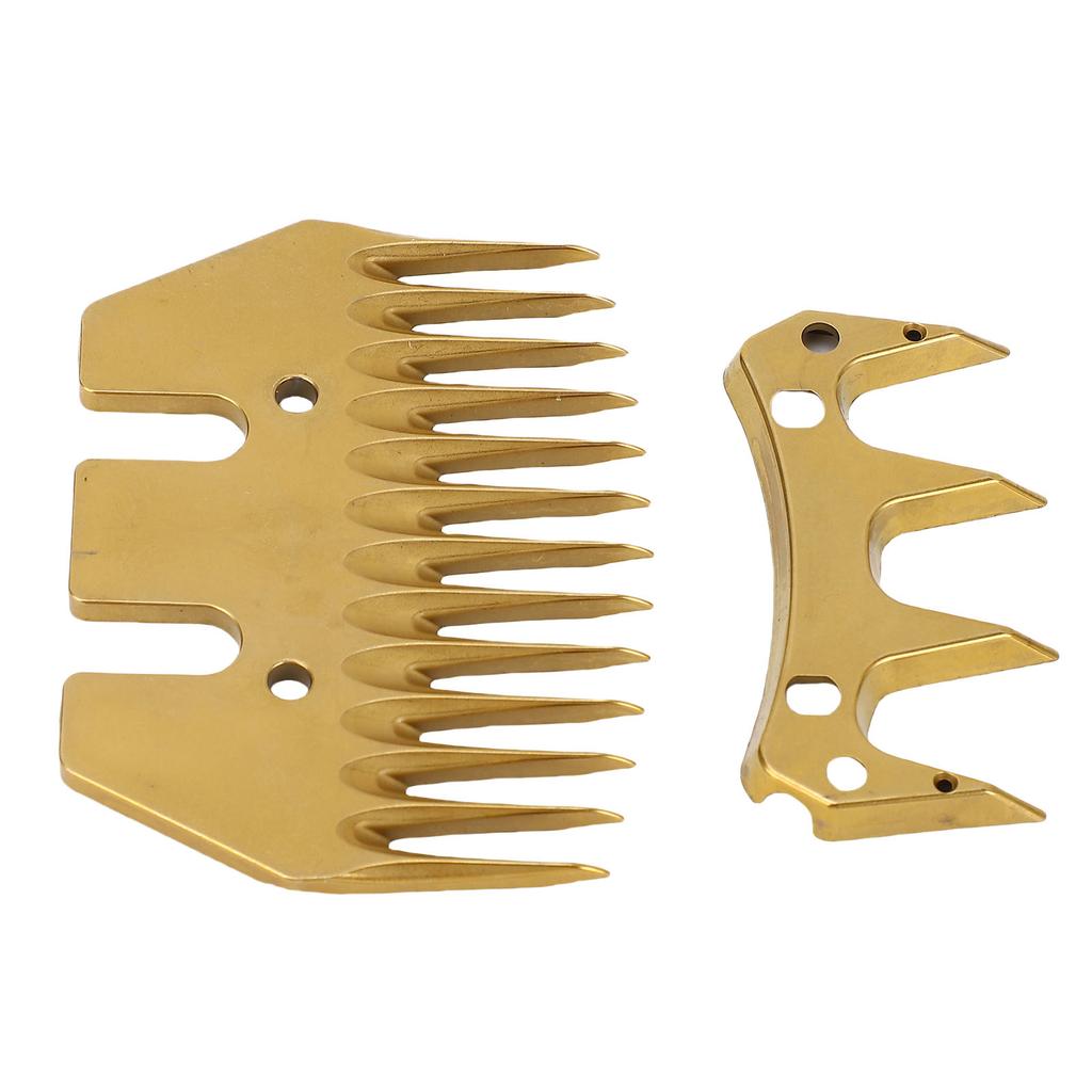 Náhradní stříhací čepele na ovce Zlaté 13 rovných zubů Rozteč 7 mm Elektrické čepele na stříhání ovcí