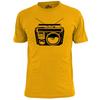 Mens Boombox Retro T Shirt Stereo Cassette