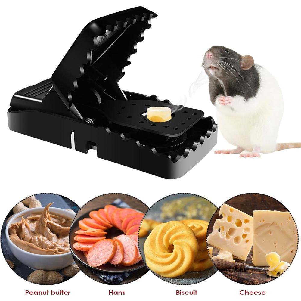 Rat Trap, Impact Traps, Pack Of 6 Mouse Traps, Test Winner, Reusable Mouse Traps, Plastic, Rat Traps, Mouse Traps For Home And Outdoors, Mouse Trap