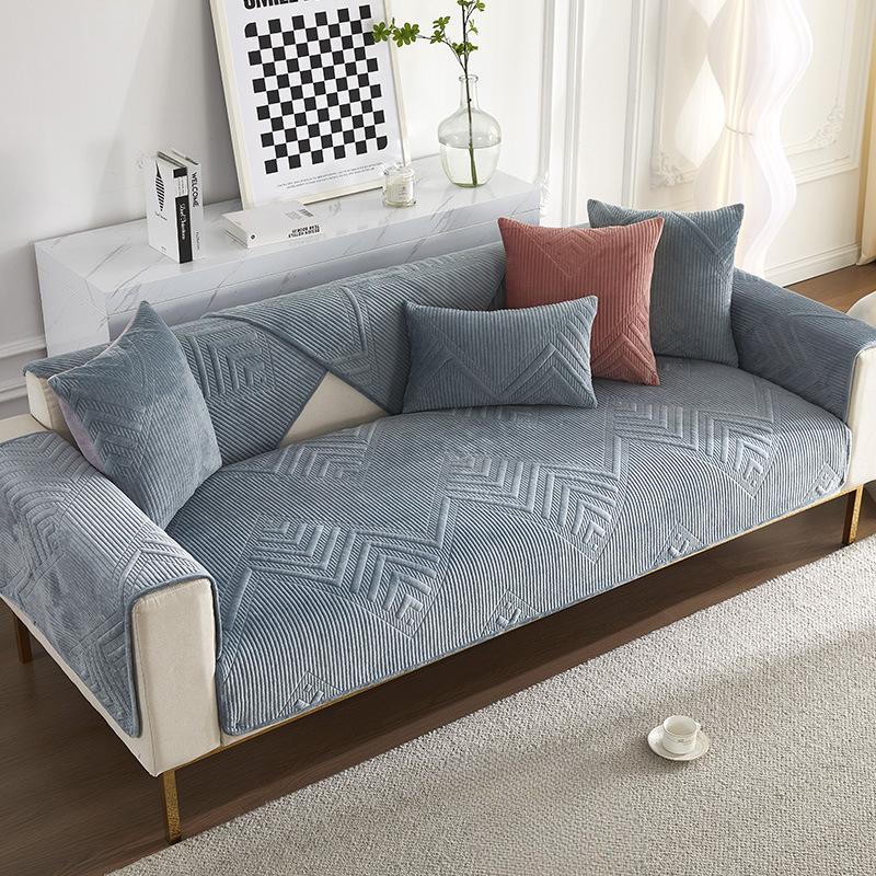 Sofa Cushion Four Seasons Universal Non-Slip Cushion Nordic Simple Sofa Cover All-Inclusive Universal Cover Cover Back Cushion Cover Towel