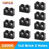 MOC high-tech Parts 1x2 Brick 2 Holes 32000 MOC Technical Building Block Suitable For All Brands Small Particles Toy