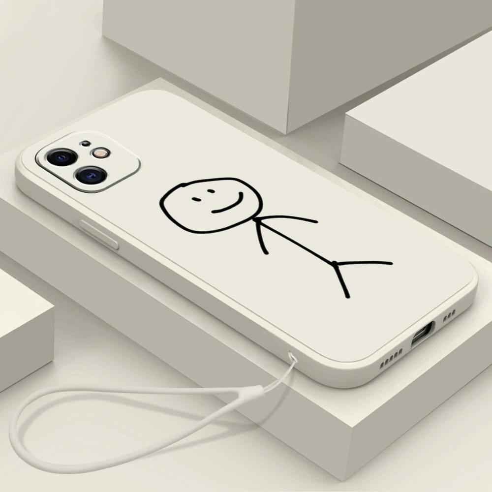 

N85 Позвольте мне поднять вам тост с силиконовыми чехлами с прямым краем на ремешке для телефона Xiaomi Poco X5 F6 Redmi Note 13 Pro 12C Realme Huawei противоударный чехол Honor 20/Nova 5T