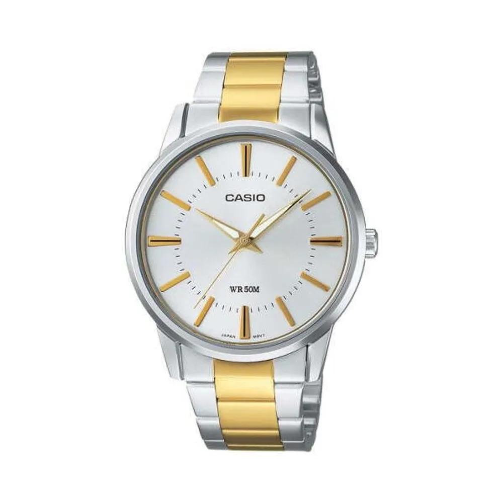 [Cio] LTP-1303SG-7A Classic Round Analog Women s Two-Tone Metal Watch
