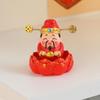 God of Wealth Figurines Resins Cai Shen Statues God of Fortune Caishen Sculptures Fengshui Ornament Home Office Decors