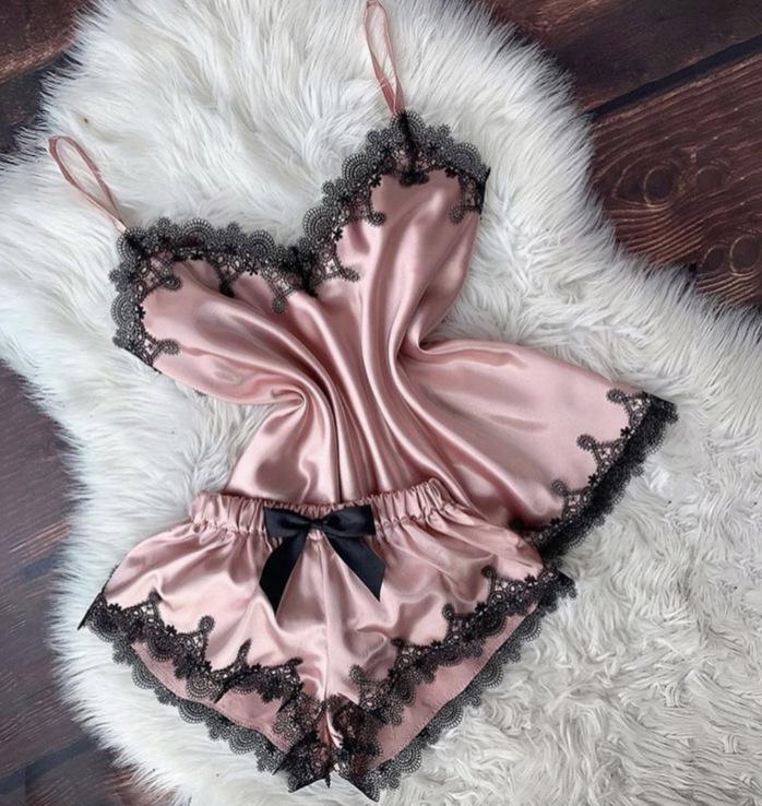 Lace Edge Camisole: Sexy Home Wear One Piece