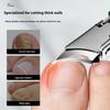 Ultra-Sharp Angled Nail Clipper Stainless Steel Fingernail And Toenail Clipper Cutters Anti-Splash Cuticle Remover Fingernail