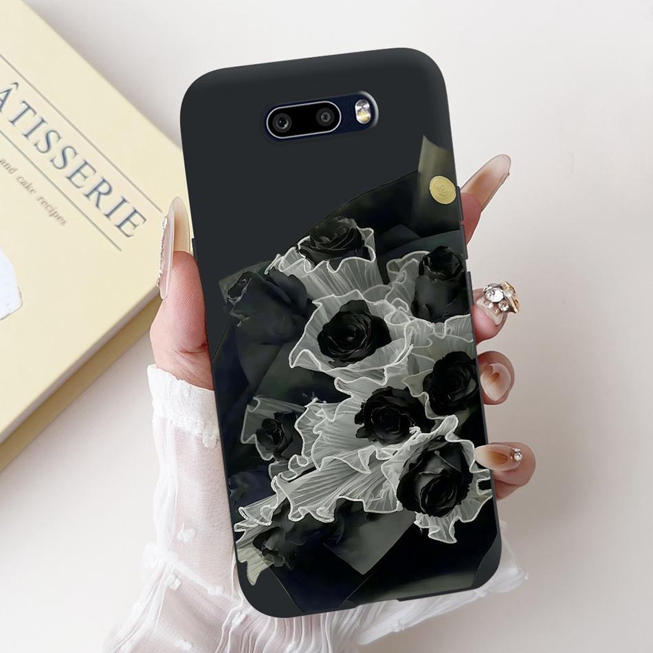 Per LG V50S ThinQ / V50 ThinQ 5G Nuova Carina Custodia per Telefono Floreale a Cartoni Animati Per LG V50 V50S ThinQ Custodia Morbida in Silicone Nero