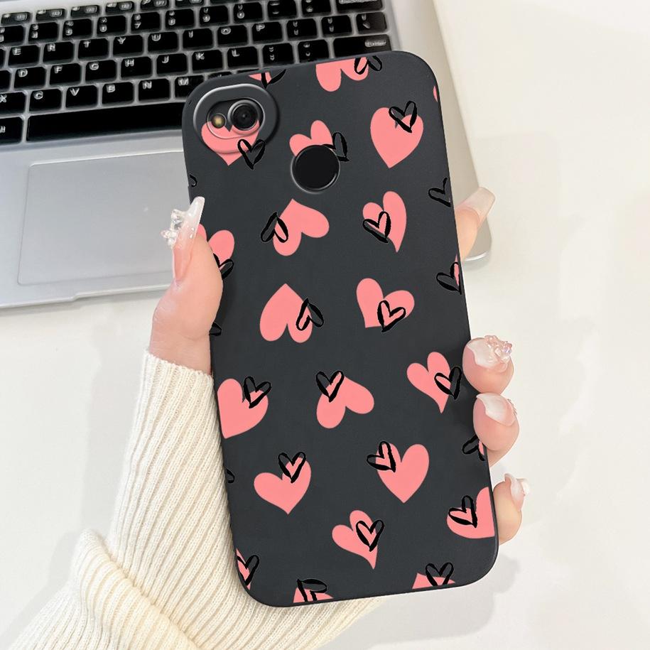 For Xiaomi Redmi 4X Case Cute Cartoon Rabbit Crown Cat Soft Silicone Lens Protective Cover For Xiaomi Redmi 4A 5A Redmi4X Shells