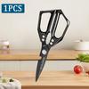 WXCOO Multifunctional Fish Cutter Knife Stainless Steel Butcher Knife Meat Cleaver Sharp Blade Bottle Opener Kitchen Knife
