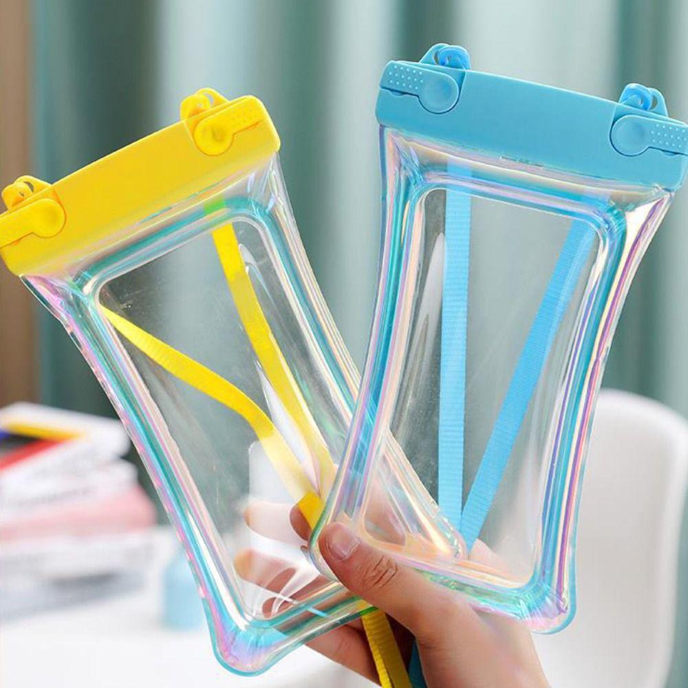 Touchscreen Mobile Phone Protective Cover Water Proof Inflatable Airbag Phone Bag  Water Sports