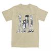 Death Metal Band Gorillaz T Shirts Men's 100% Cotton Leisure T-Shirts Round Neck Trending Tees Short Sleeve Clothes 4XL