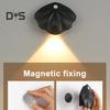 Motion Sensor Night Light Dimmable 3 Light Modes Auto On/Off Rechargeable Simple Installation Wireless Magnetic Wall Light