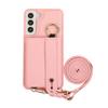 For Samsung Galaxy S22 & S22 Plus Case PU Leather Wallet Bag Grip Strap Holder Shoulder Long Crossbody Lanyard Ring Clasp Cove