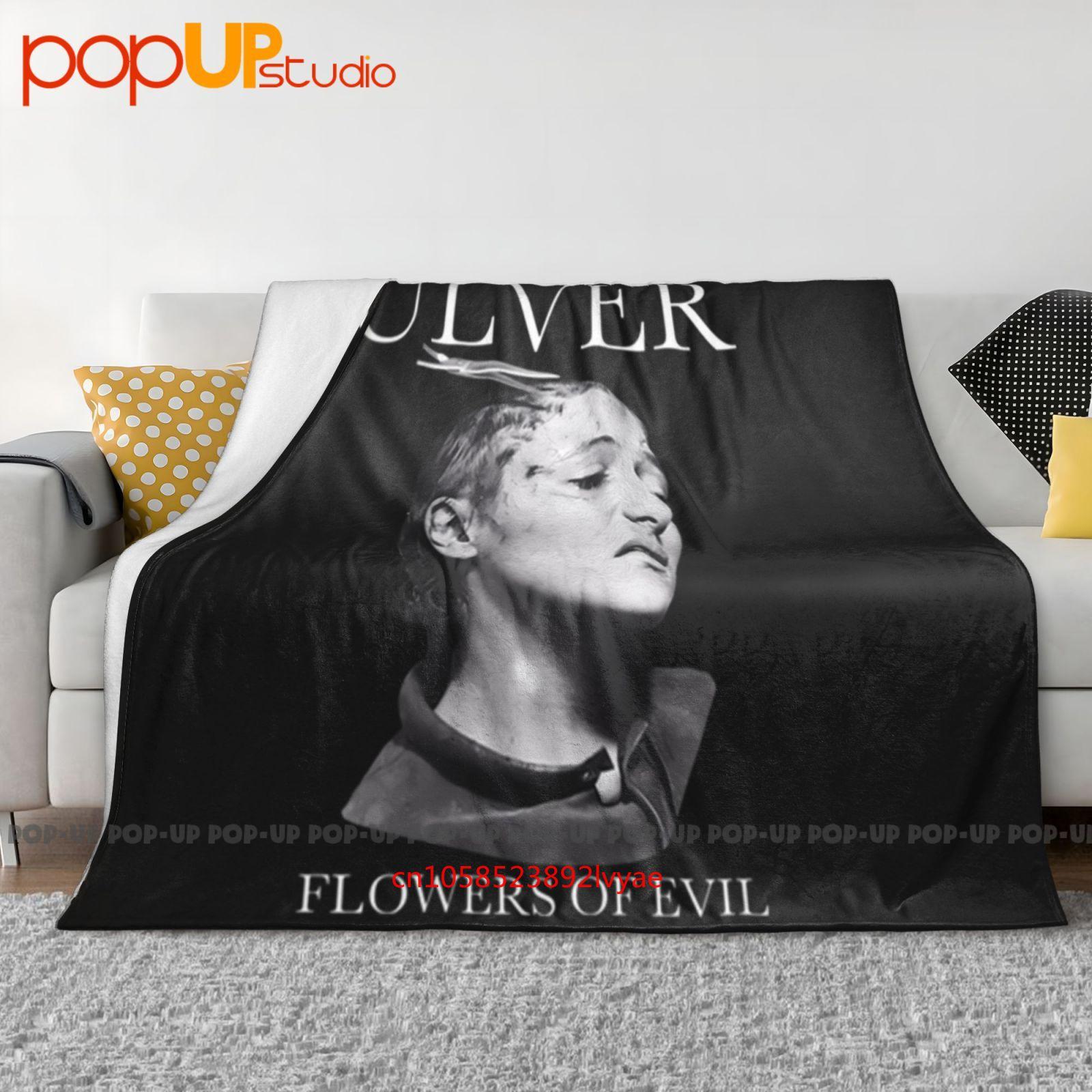 Ulver Flowers Of Evil Ultra-Soft Blanket Quilt Winter Sofa Cover Bed Covers Size: 75*100cm, Weight: 230 GSM