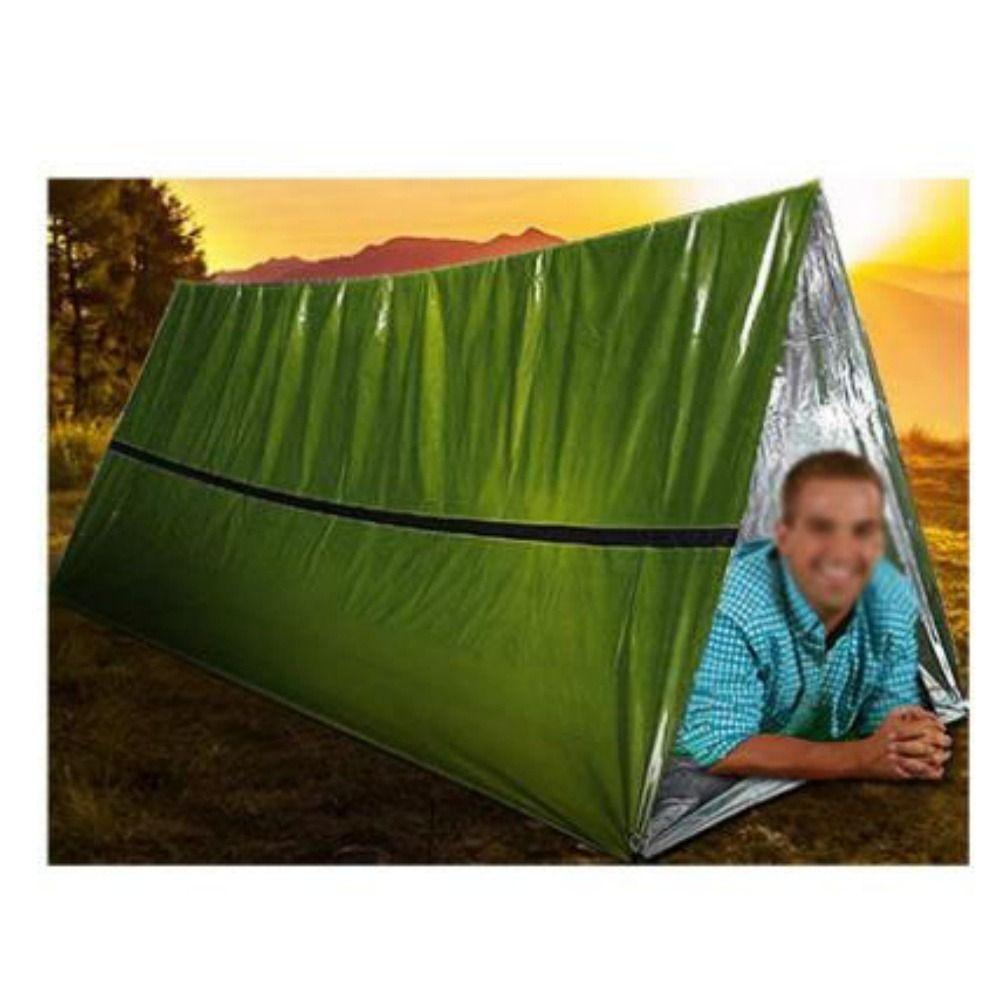 Waterproof Emergency Survival Blanket Gold-Sliver Outdoor Survival Rescue Curtain Portable 2 Colors Foil Thermal Blanket