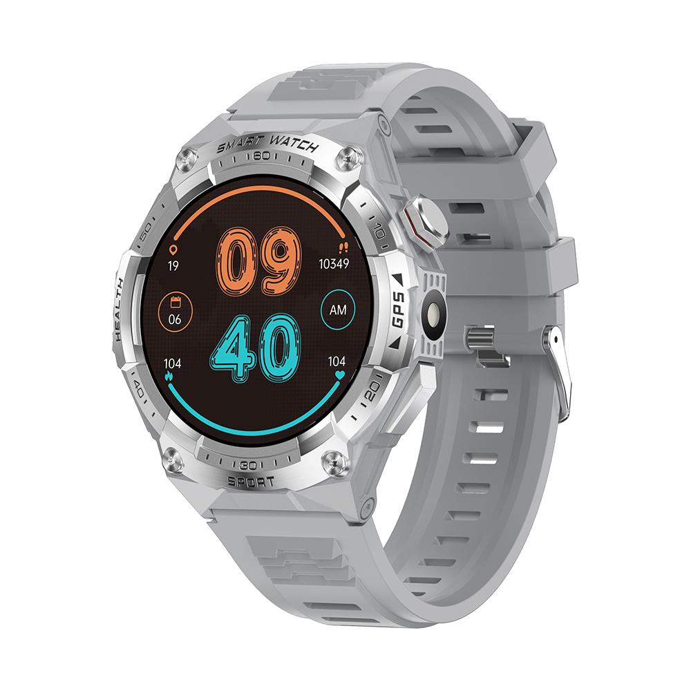 

New Screen GPS Men Sports Smart Watch Compass Blue Tooth Call Outdoor Clock Heart Rate Health Waterproof Smartwatch