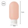 New 60ML Silicone Travel Bottles Travel Packaging Set Airplane Bottle Refillable Travel Bottle Shampoo Bottles Kit LXPTZ01