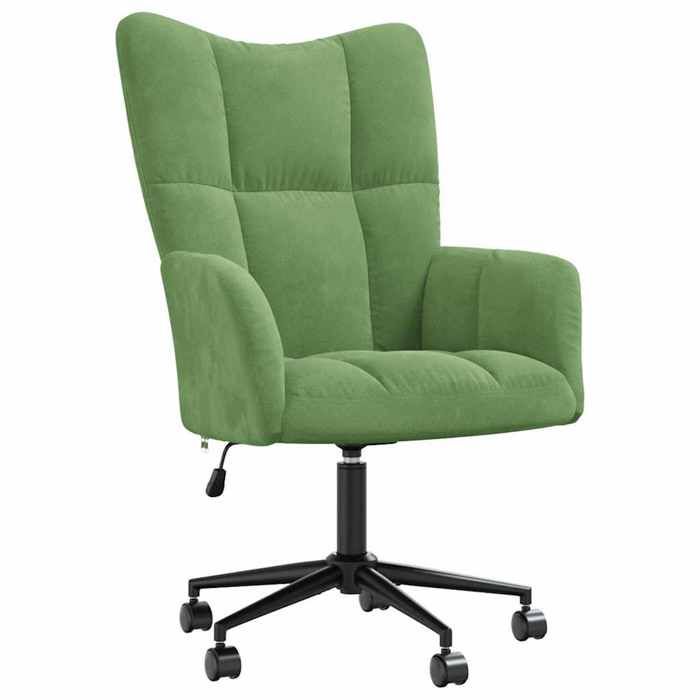 VidaXL Chaise de Relaxation Fauteuil de Détente Siège de Relaxation Chaise de Détente Salon Salle de Séjour Intérieur Vert 328175