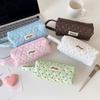Mit Lanyard Koreanische Punkte Schreibwarentasche Stiftebeutel Stoff Federmäppchen Liebe Stifteetui Büro