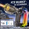 Ice Blast Energy Ring Electric Water Gun Automatic Continuous Large Capacity with Sound LED Light Summer Outdoor Toys for Kids