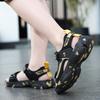 Casual Boys Lightweight Beach Sandals Boys Soft Sole Primary School Students High Heels Medium and Large Waterproof New Models