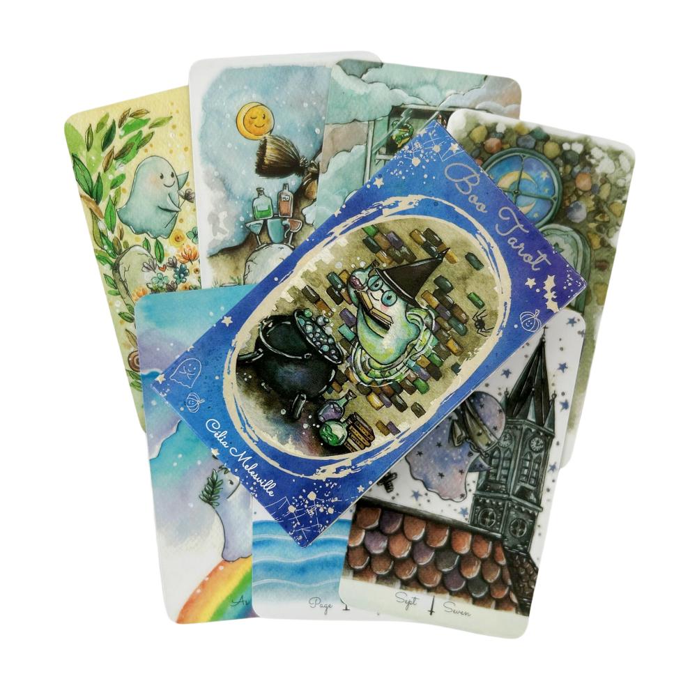 Stars Lighting Up The Night Tarot Cards Divination Deck English Versions Edition Oracle Board Playing Table Game For Party