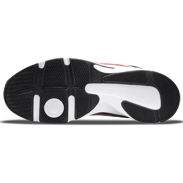 Nike Defy All Day, alb, roșu, pantofi unisex, negru DJ1196-101