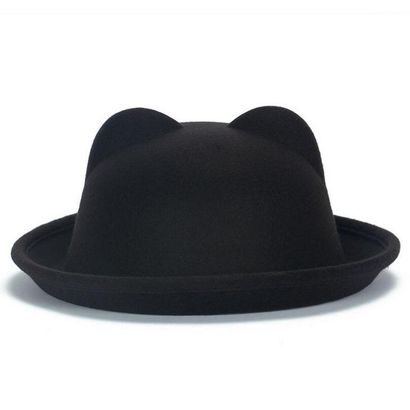 Buy Wool Felt Fedora Hat Retro Children 