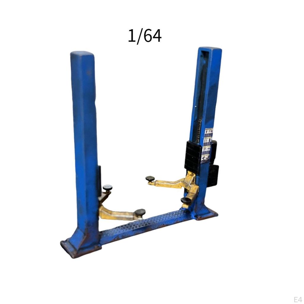 1:64 Scale Lift Repair Shop Equipment DIY Car Scene 1/64 Garage Lifter