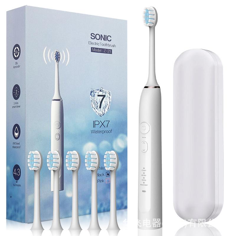 Electric Waterresistant Toothbrush Soft-bristled Toothbrush Body Wash Adult Home Rechargeable Toothbrush ProfessionalGrade