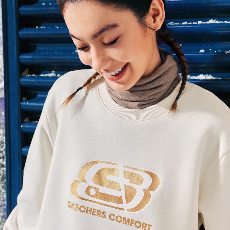 SKECHERS Unisex Knitted Pullover Sweatshirt L324U166