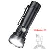 Super Bright 5*LED Flashlight 2500LM Aluminum Alloy Type-c Rechargeable Torch Waterproof Camping Fishing Lantern