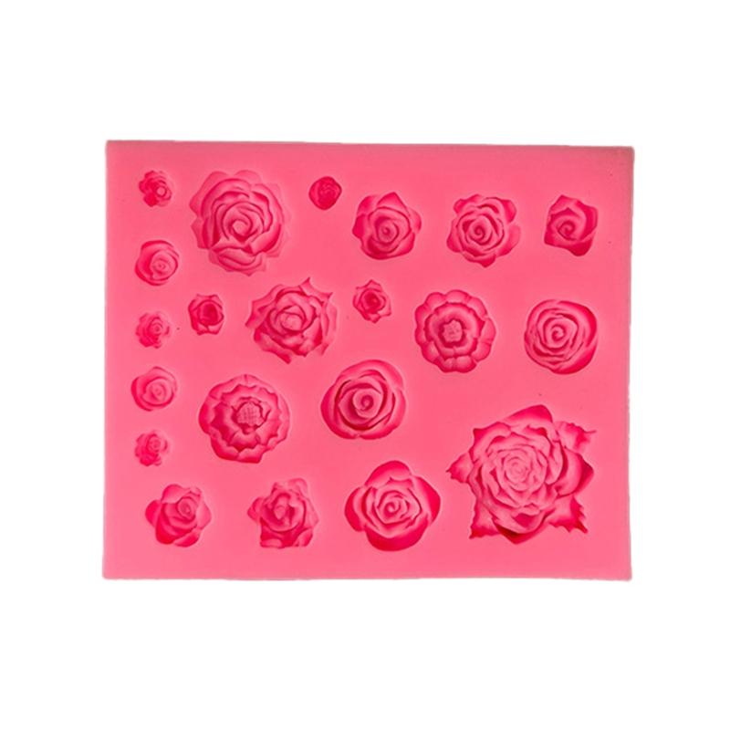 

Camellia Making Supplies Cake Decorating Tools Silicone Camellia Mold Blossoms Household Candle Molds Candle Resin Craft 1