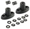 2 Set Sun Visor Repair Bracket Kits For Jeep 97-02 TJ Wrangler Aluminum 924-531