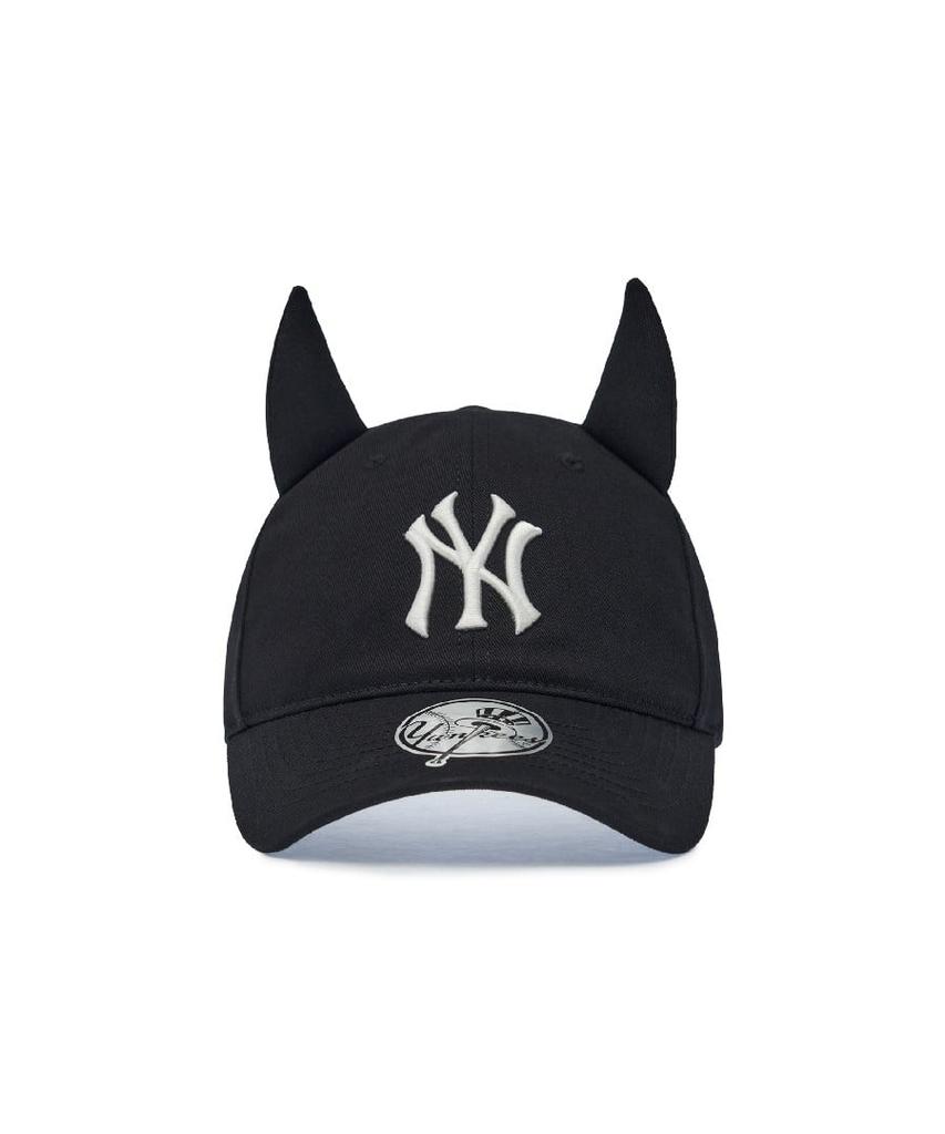 Emelbi Signature Devil Unstructured Ball Cap Ny (Black)