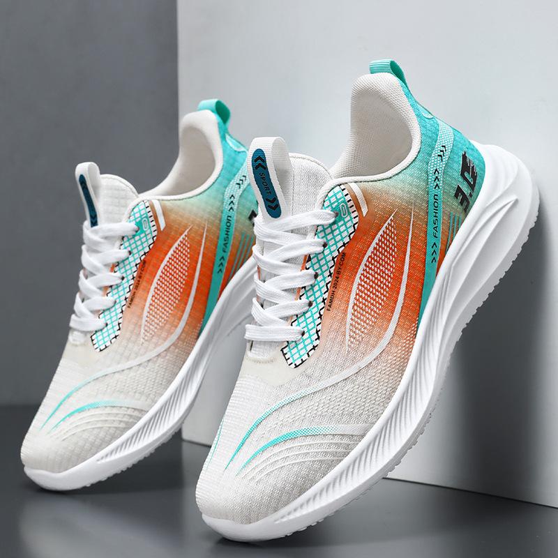 Men's shoes spring new soft-soled breathable mesh shoes youth casual sports shoes fashion running shoes