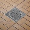 Stainless Steel Floor Drain for Outdoor Use Effective Filtration Design