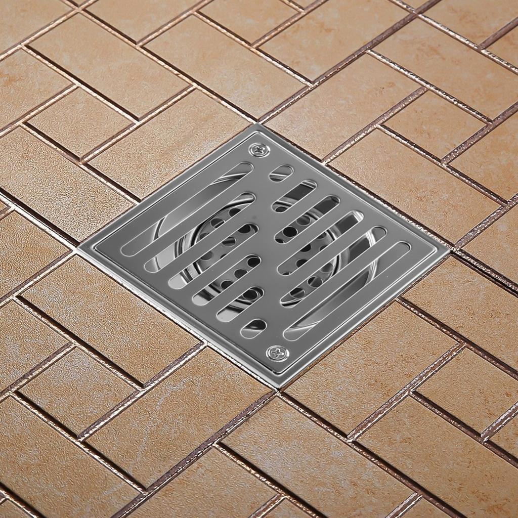 Stainless Steel Floor Drain for Outdoor Use Effective Filtration Design