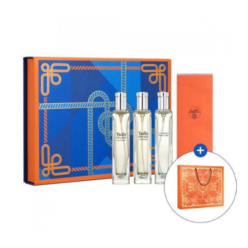 

Herm s Amenities [Бесплатная корзина для покупок] Hermes Travel Perfume 15 мл 3 подарочных набора