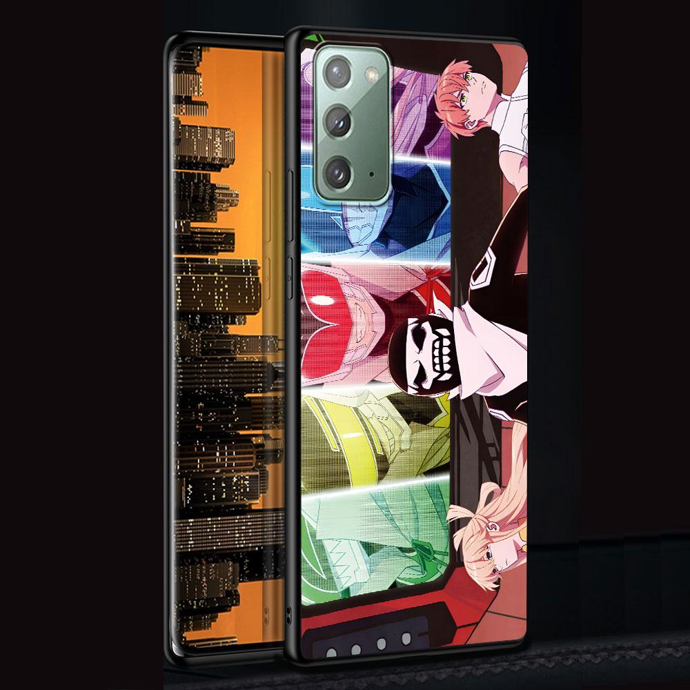 

Sentai Daishikkaku Case for Samsung Galaxy Note 20 Ultra 10 Plus 9 8 TPU Phone Cover Note 10 Lite Black Soft Shell Funda Capa Samsung Note 8