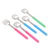 5 Pcs Portable Retractable Itch Scratcher Stainless Steel Retractable Back Scratcher for Home Random Color