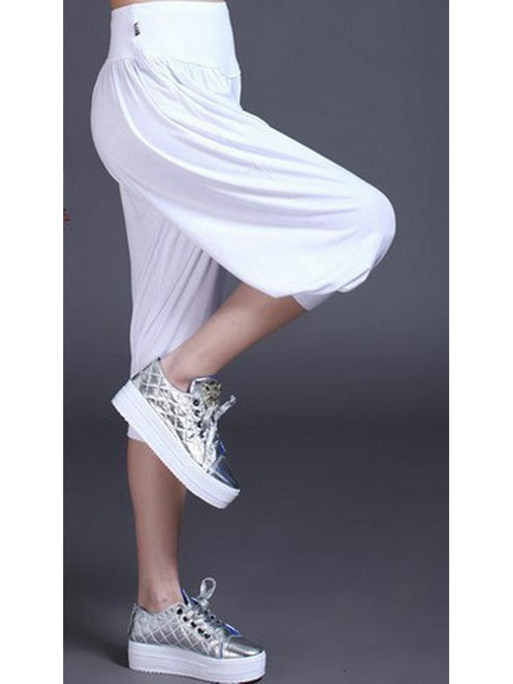 Modal Harem Yoga Pants: Unisex Tai Chi Dance & Fitness Sportswear, Plus Size Available